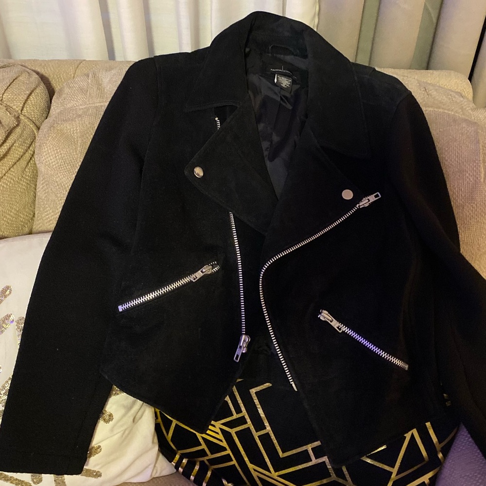 SUEDE JACKET | black size M
